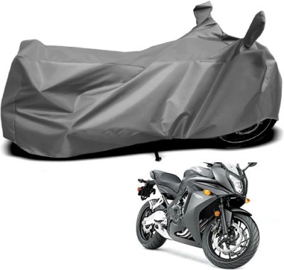 APNEK Waterproof Two Wheeler Cover for Honda(CBR 600 RR, Grey)