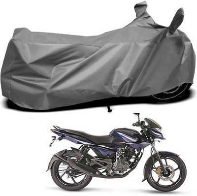 THE REAL ARV Waterproof Two Wheeler Cover for Bajaj(Pulsar 135 LS DTS-i, Grey)