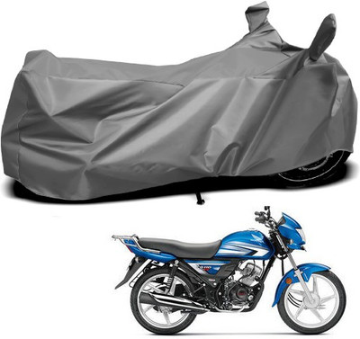 Gavya Waterproof Two Wheeler Cover for Hero(CD 110 Dream, Grey)