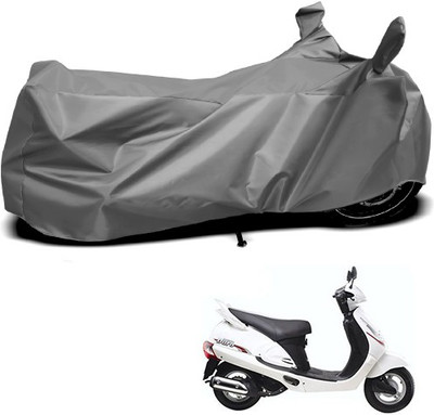 APNEK Waterproof Two Wheeler Cover for Mahindra(Duro, Grey)