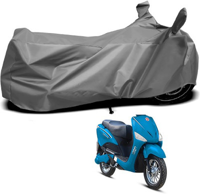 APNEK Waterproof Two Wheeler Cover for Hero(Electric Optima, Grey)