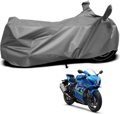 THE REAL ARV Waterproof Two Wheeler Cover for Suzuki(GSX, Grey)