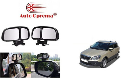 Auto Oprema Manual Blind Spot Mirror, Driver Side, Passenger Side For Skoda Fabia(Left, Right)