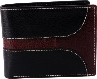 ZINT Men Multicolor Genuine Leather Wallet(6 Card Slots)