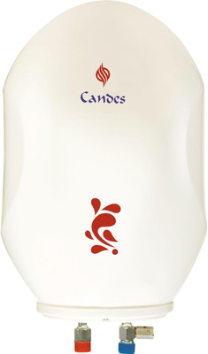 Candes 10 L Storage Water Geyser (10Abs, Ivory)