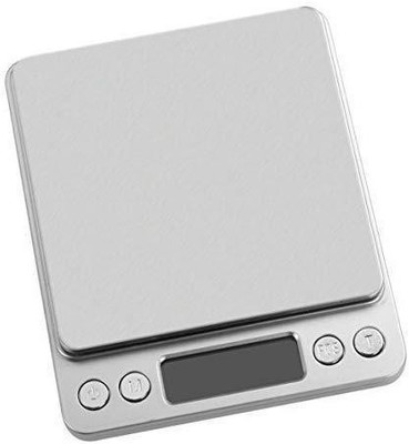 ANADI Professional Digital LCD Light Table Top Electronic Weight Scale - 0.1 g-500 g Weighing Scale(Silver)
