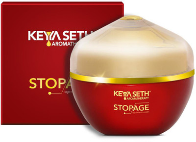 KEYA SETH AROMATHERAPY Stopage Age Reversal Treatment-Control Wrinkles, Hyperpigmentation, Rejuvenating, Night Cream for Glowing & Youthful Looking Complexing, with Pure Essential Oil & Extract of Amla & Green Tea.(50 g) KEYA SETH AROMATHERAPY Stopage Age Reversal Treatment-Control Wrinkles, Hyperpigmentation, Rejuvenating, Night Cream for Glowing & Youthful Looking Complexing, with Pure Essential Oil & Extract of Amla & Green Tea.(50 g)