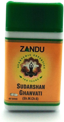 ZANDU Sudarshan Ghanvati 40 tab ( pack of 4 )(Pack of 4, 160 Tablets)