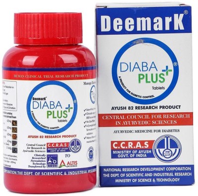 DEEMARK Diaba plus for Control sugar level (90 tab pack of 2)