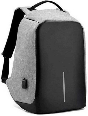 Maa Enterpise ANTI THEFT BACKPACK LAPTOP BAG 20 L Laptop Backpack(Grey)