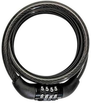 AutoGnix Number Lock Chain Lock, Wheel Lock, Folding Locks, Combination Lock, Pad Lock, Folding Locks(Black)
