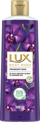 LUX Shower Gel, Black Orchid Fragrance & Juniper Oil Bodywash