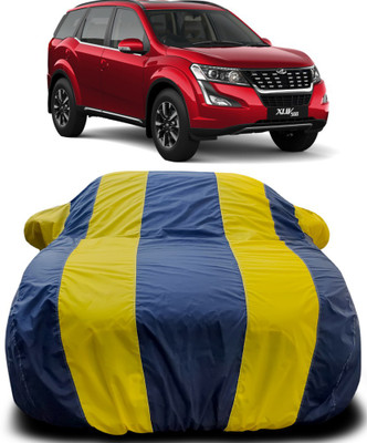 APNEK Car Cover For Mahindra XUV 500 (With Mirror Pockets)(Blue, Yellow)