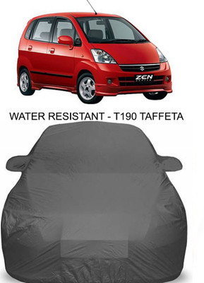 MoTRoX Car Cover For Maruti Suzuki Zen (With Mirror Pockets)(Grey)