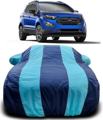 MoTRoX Car Cover For Ford Ecosport (With Mirror Pockets)(Blue, Blue)