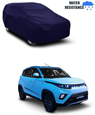 MotohunK Car Cover For Mahindra E-KUV100(Blue)