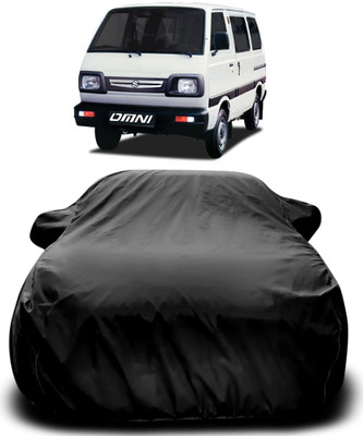 APNEK Car Cover For Maruti Suzuki Omni (With Mirror Pockets)(Black)