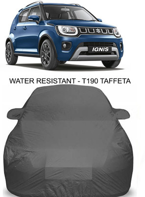 Elegance Car Cover For Maruti Suzuki Ignis (With Mirror Pockets)(Grey)