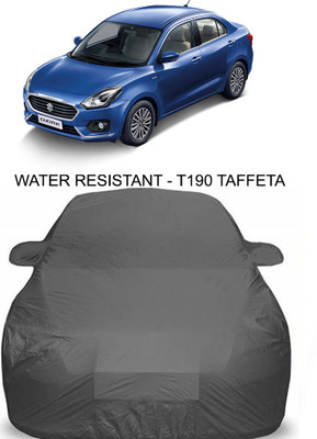 NUMBOR ONE Car Cover For Maruti Suzuki Swift Dzire (With Mirror Pockets)(Grey)