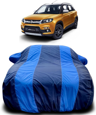 Elegance Car Cover For Maruti Suzuki Vitara Brezza (With Mirror Pockets)(Blue, Blue)