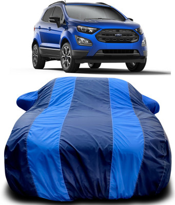 MoTRoX Car Cover For Ford Ecosport (With Mirror Pockets)(Blue, Blue)