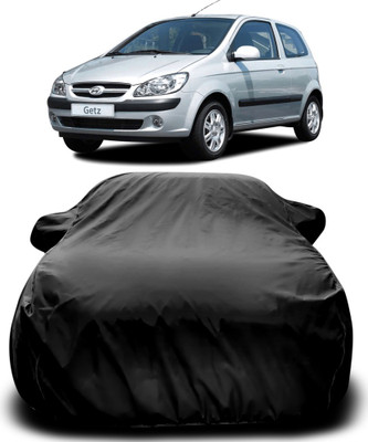 Gavya Car Cover For Hyundai Getz (With Mirror Pockets)(Black)