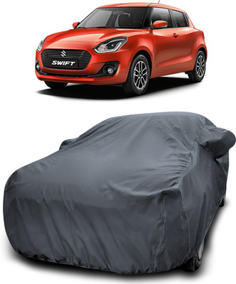 Gavya Car Cover For Maruti Suzuki Swift (With Mirror Pockets)(Grey)