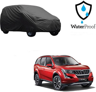 Motoren Car Cover For Mahindra XUV 500 (With Mirror Pockets)(Black, For 2016 Models)