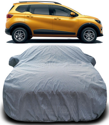MoTRoX Car Cover For Renault Triber (With Mirror Pockets)(Black, White)