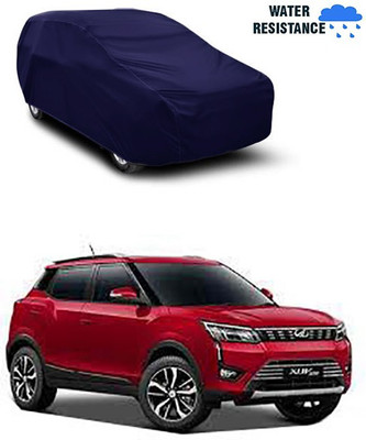MotohunK Car Cover For Mahindra Universal For Car(Blue)