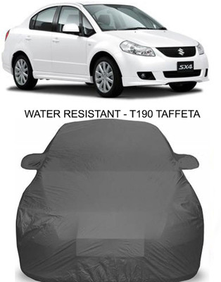 MoTRoX Car Cover For Maruti Suzuki SX4 (With Mirror Pockets)(Grey)