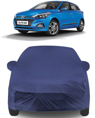 Elegance Car Cover For Hyundai Elite i20 (With Mirror Pockets)(Blue)