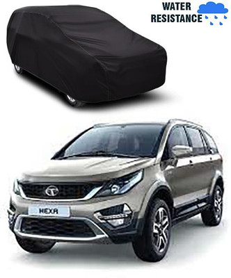 MotohunK Car Cover For Tata Hexa(Black)
