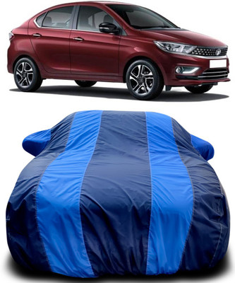 APNEK Car Cover For Tata Tigor (With Mirror Pockets)(Blue, Blue)
