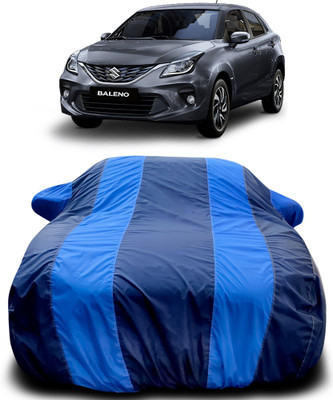 Elegance Car Cover For Maruti Suzuki Baleno (With Mirror Pockets)(Blue, Blue)