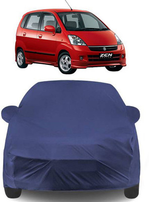 APNEK Car Cover For Maruti Suzuki Zen (With Mirror Pockets)(Blue)