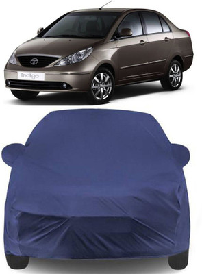 MoTRoX Car Cover For Tata Indigo CS (With Mirror Pockets)(Blue)