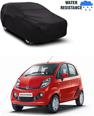 MotohunK Car Cover For Tata Nano Genx(Black)