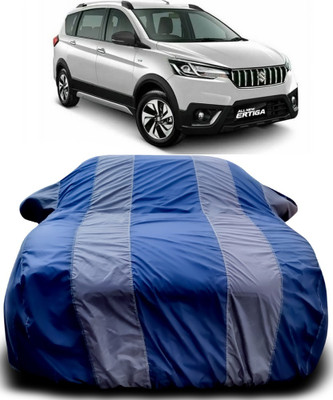 Elegance Car Cover For Maruti Suzuki Ertiga (With Mirror Pockets)(Blue, Grey)