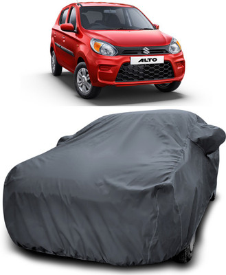 APNEK Car Cover For Maruti Suzuki Alto 800 (With Mirror Pockets)(Grey)