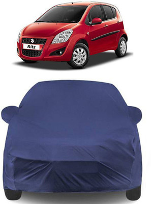 APNEK Car Cover For Maruti Suzuki Ritz (With Mirror Pockets)(Blue)