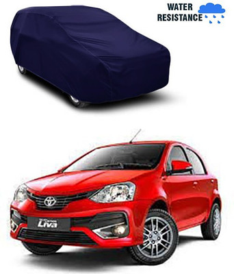 MotohunK Car Cover For Toyota Etios Liva(Blue)