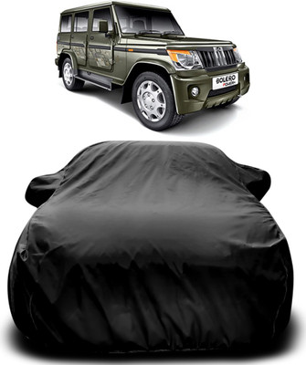 APNEK Car Cover For Mahindra Bolero (With Mirror Pockets)(Black)
