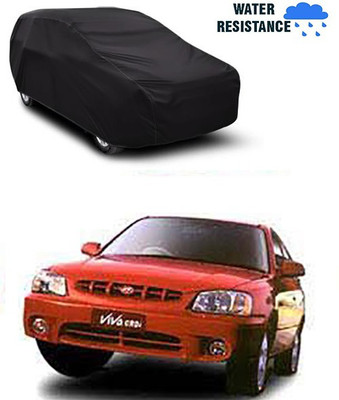 MotohunK Car Cover For Hyundai Accent Viva(Black)