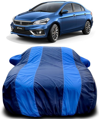 MoTRoX Car Cover For Maruti Suzuki Ciaz (With Mirror Pockets)(Blue, Blue)