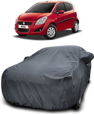MoTRoX Car Cover For Maruti Suzuki Ritz (With Mirror Pockets)(Grey)