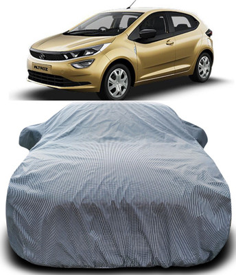 MoTRoX Car Cover For Tata Altroz (With Mirror Pockets)(Black, White)