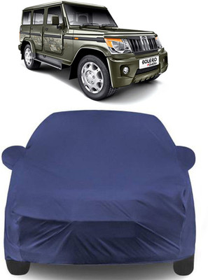 APNEK Car Cover For Mahindra Bolero (With Mirror Pockets)(Blue)