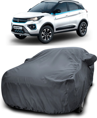 MoTRoX Car Cover For Tata Nexon (With Mirror Pockets)(Grey)