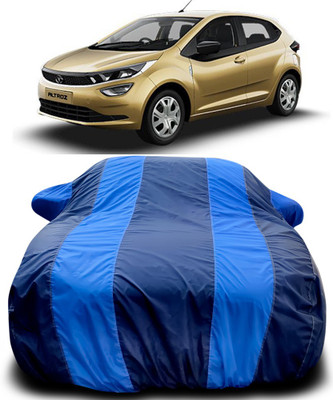 MoTRoX Car Cover For Tata Altroz (With Mirror Pockets)(Blue)
